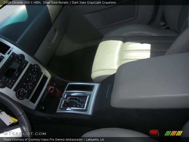 Silver Steel Metallic / Dark Slate Gray/Light Graystone 2006 Chrysler 300 C HEMI