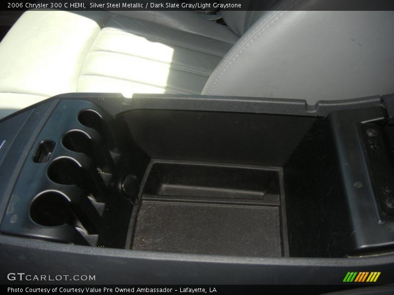 Silver Steel Metallic / Dark Slate Gray/Light Graystone 2006 Chrysler 300 C HEMI