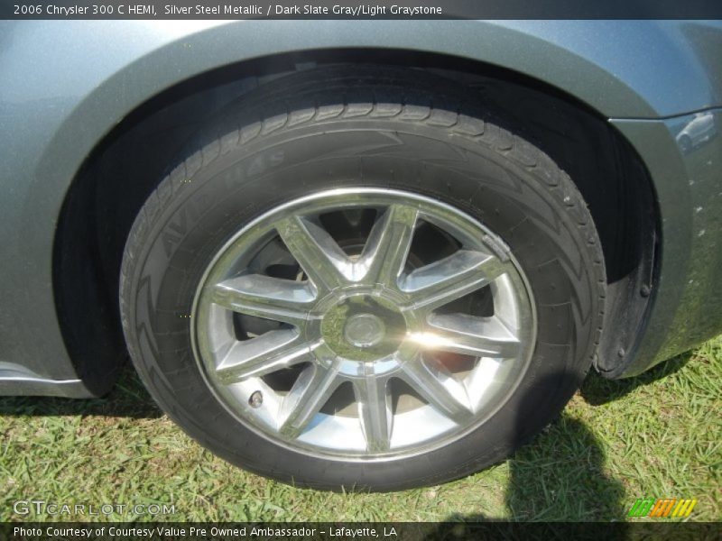 Silver Steel Metallic / Dark Slate Gray/Light Graystone 2006 Chrysler 300 C HEMI