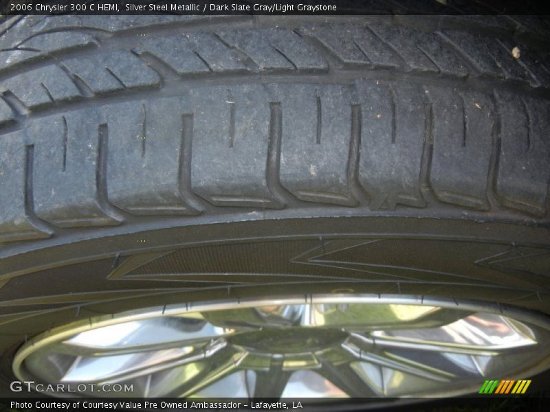 Silver Steel Metallic / Dark Slate Gray/Light Graystone 2006 Chrysler 300 C HEMI