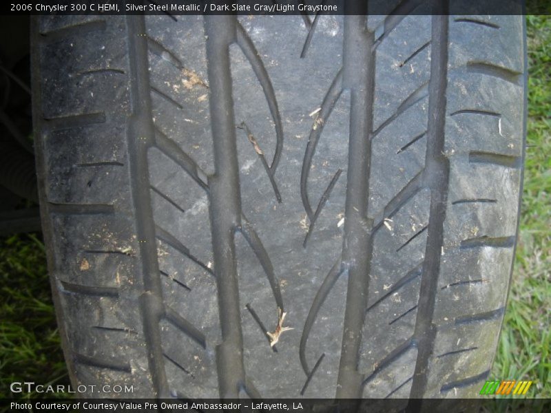 Silver Steel Metallic / Dark Slate Gray/Light Graystone 2006 Chrysler 300 C HEMI