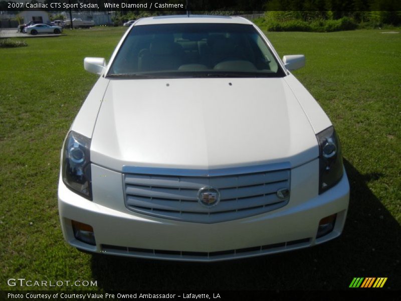 White Diamond / Cashmere 2007 Cadillac CTS Sport Sedan