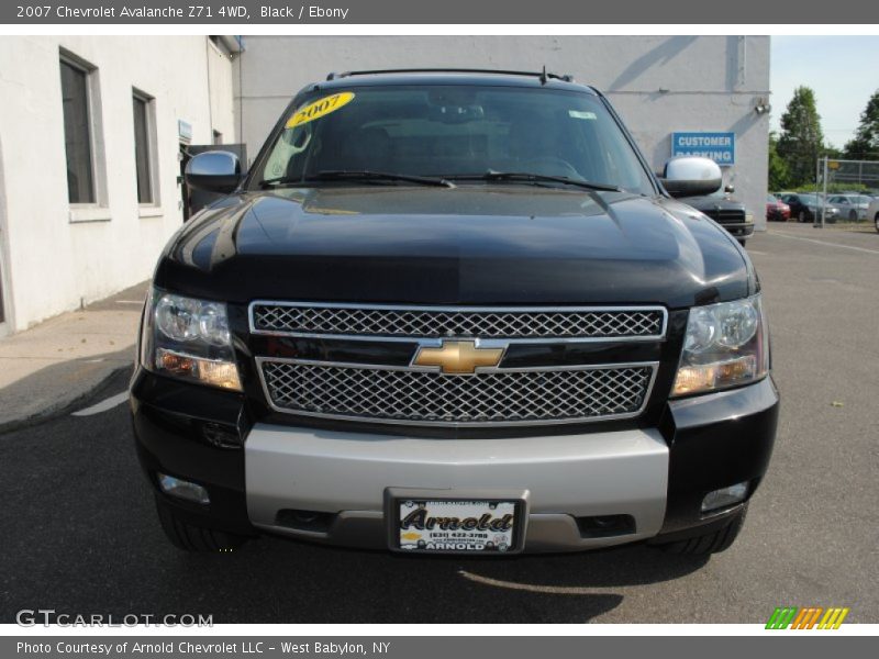 Black / Ebony 2007 Chevrolet Avalanche Z71 4WD