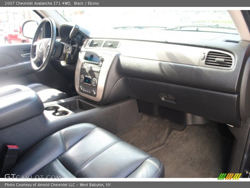 Black / Ebony 2007 Chevrolet Avalanche Z71 4WD