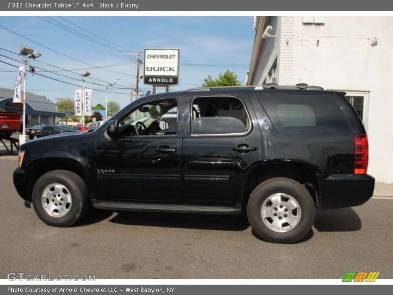 Black / Ebony 2012 Chevrolet Tahoe LT 4x4