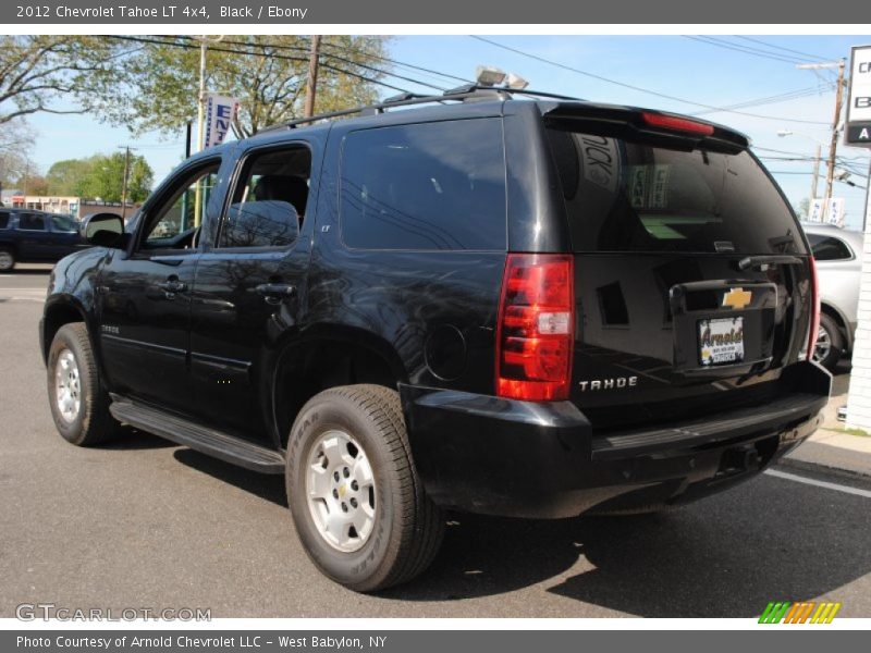 Black / Ebony 2012 Chevrolet Tahoe LT 4x4