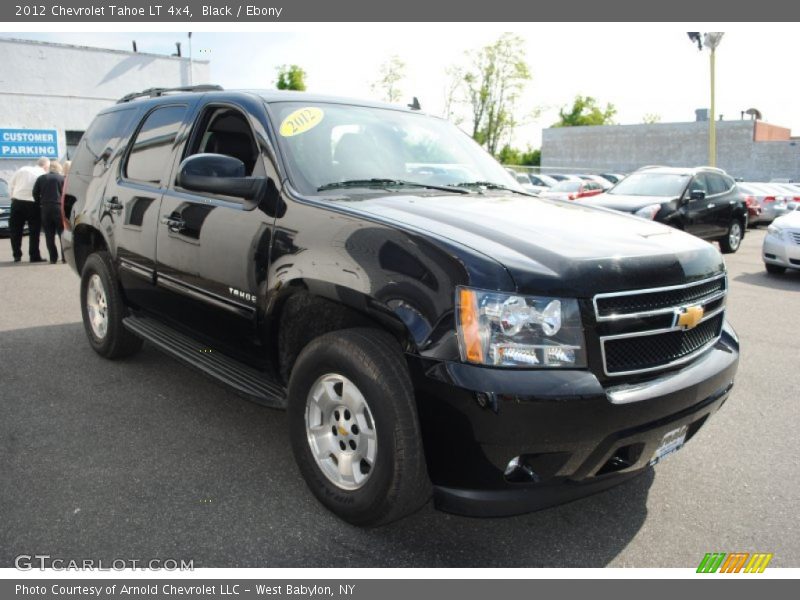 Black / Ebony 2012 Chevrolet Tahoe LT 4x4