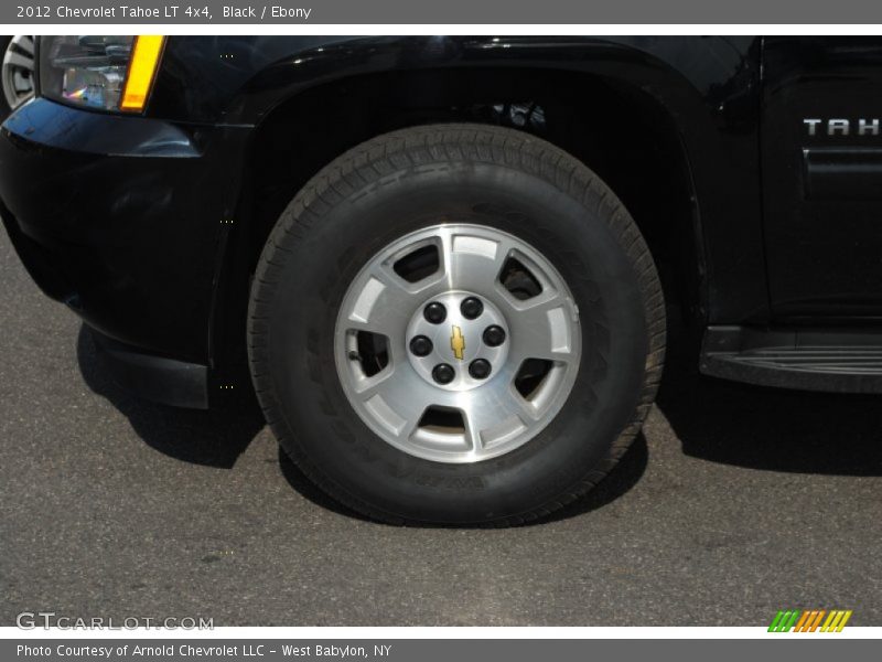 Black / Ebony 2012 Chevrolet Tahoe LT 4x4