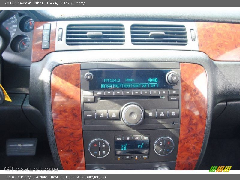 Black / Ebony 2012 Chevrolet Tahoe LT 4x4