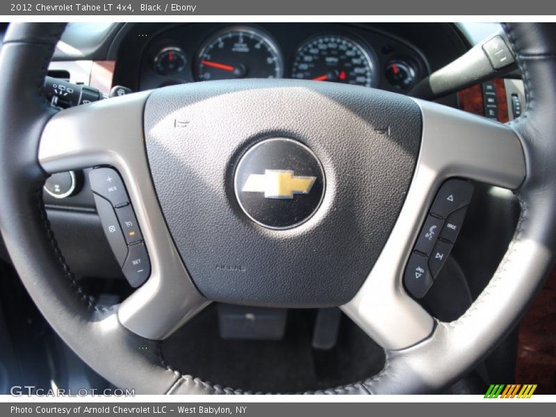 Black / Ebony 2012 Chevrolet Tahoe LT 4x4