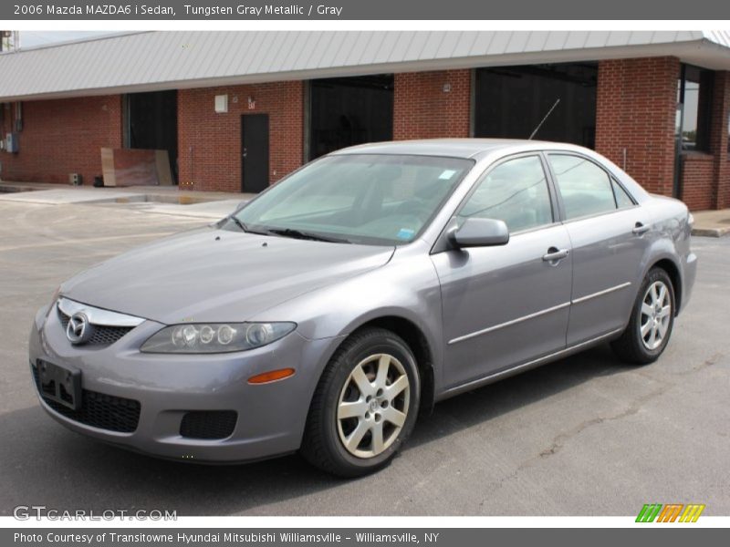 Tungsten Gray Metallic / Gray 2006 Mazda MAZDA6 i Sedan