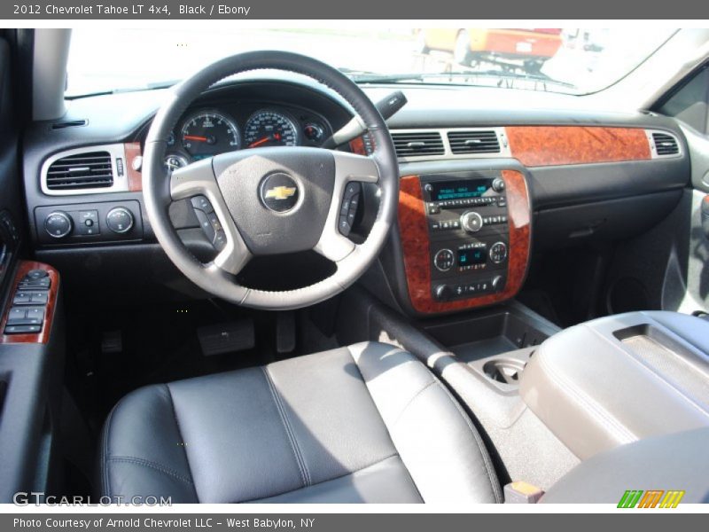 Black / Ebony 2012 Chevrolet Tahoe LT 4x4