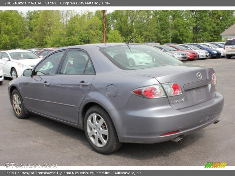 Tungsten Gray Metallic / Gray 2006 Mazda MAZDA6 i Sedan