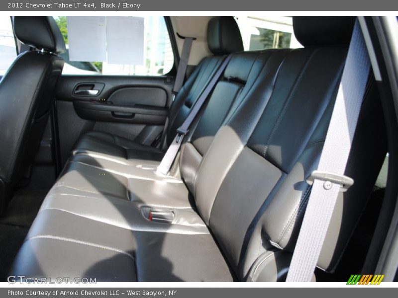 Black / Ebony 2012 Chevrolet Tahoe LT 4x4
