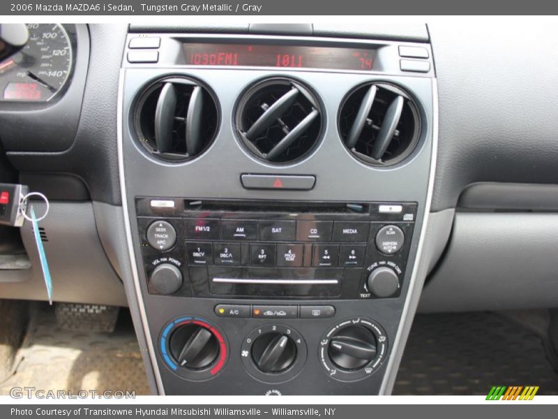 Tungsten Gray Metallic / Gray 2006 Mazda MAZDA6 i Sedan