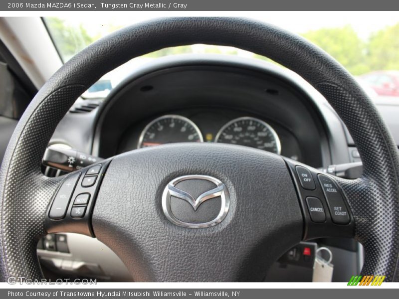 Tungsten Gray Metallic / Gray 2006 Mazda MAZDA6 i Sedan