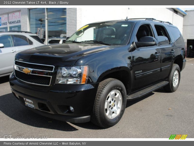 Black / Ebony 2012 Chevrolet Tahoe LT 4x4