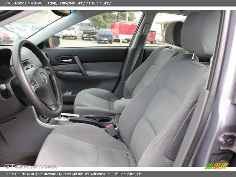 Tungsten Gray Metallic / Gray 2006 Mazda MAZDA6 i Sedan