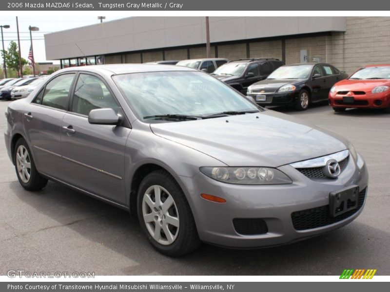 Tungsten Gray Metallic / Gray 2006 Mazda MAZDA6 i Sedan