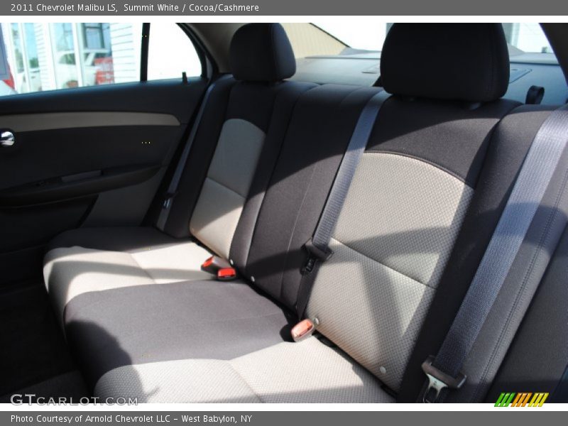 Summit White / Cocoa/Cashmere 2011 Chevrolet Malibu LS