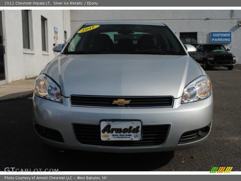 Silver Ice Metallic / Ebony 2011 Chevrolet Impala LT