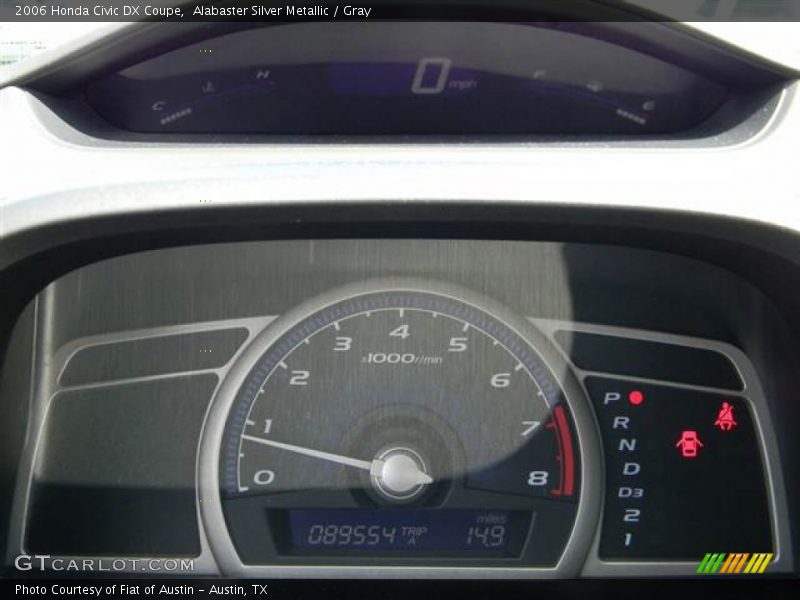  2006 Civic DX Coupe DX Coupe Gauges