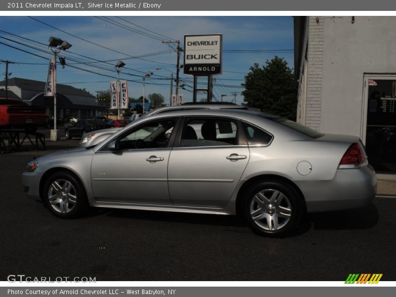 Silver Ice Metallic / Ebony 2011 Chevrolet Impala LT