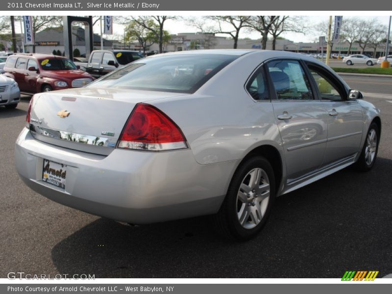 Silver Ice Metallic / Ebony 2011 Chevrolet Impala LT