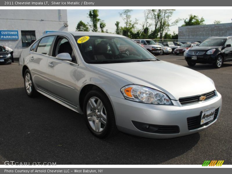 Silver Ice Metallic / Ebony 2011 Chevrolet Impala LT