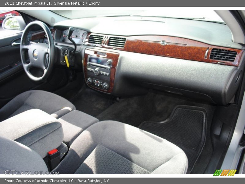 Silver Ice Metallic / Ebony 2011 Chevrolet Impala LT