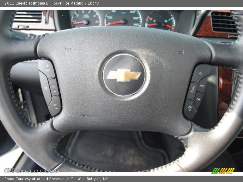 Silver Ice Metallic / Ebony 2011 Chevrolet Impala LT