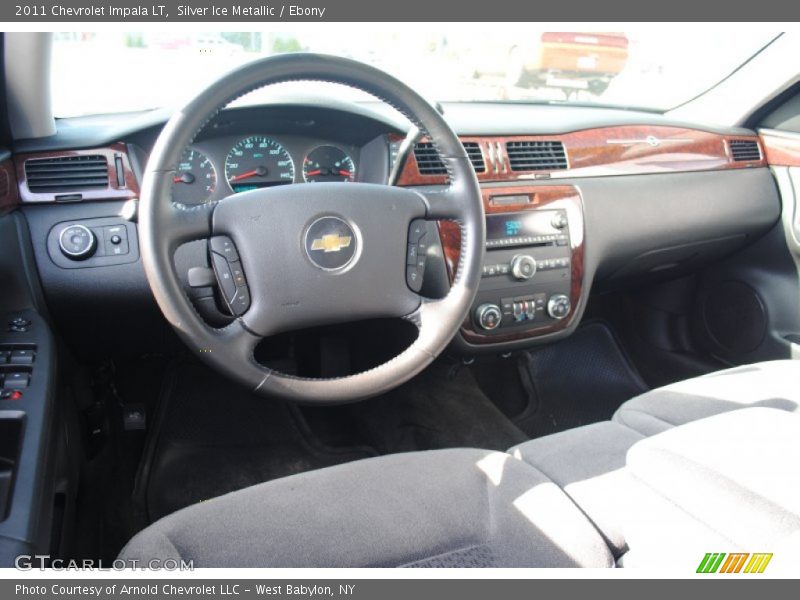 Silver Ice Metallic / Ebony 2011 Chevrolet Impala LT