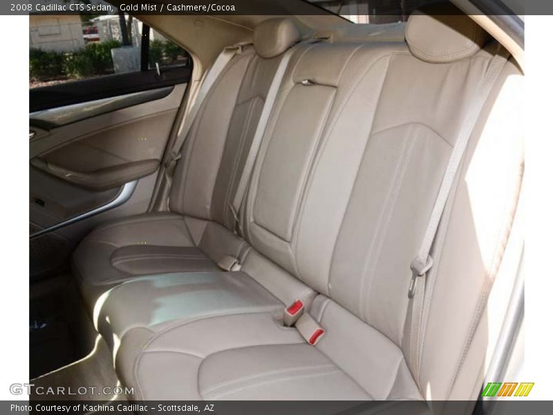 Gold Mist / Cashmere/Cocoa 2008 Cadillac CTS Sedan