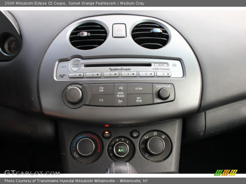 Sunset Orange Pearlescent / Medium Gray 2006 Mitsubishi Eclipse GS Coupe