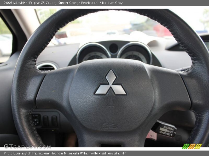 Sunset Orange Pearlescent / Medium Gray 2006 Mitsubishi Eclipse GS Coupe