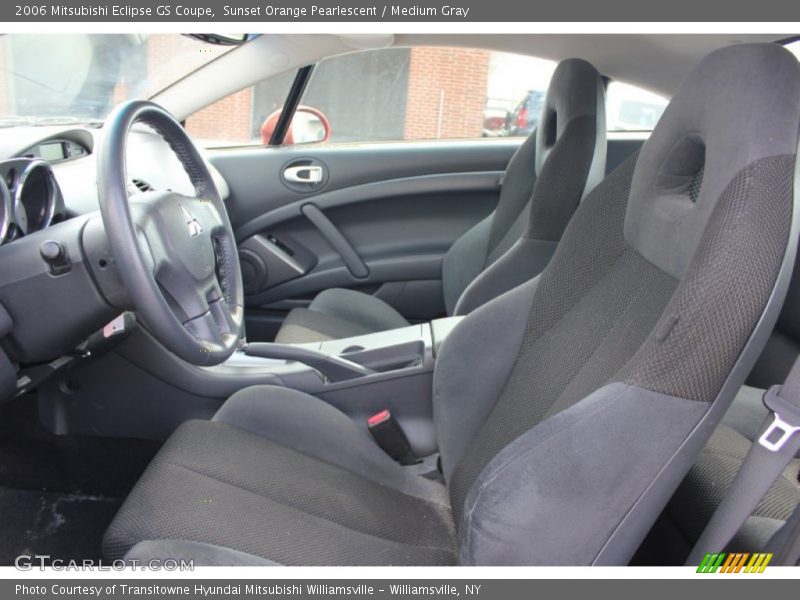Sunset Orange Pearlescent / Medium Gray 2006 Mitsubishi Eclipse GS Coupe