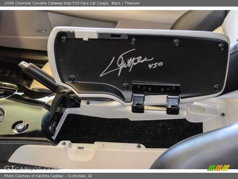 Black / Titanium 2008 Chevrolet Corvette Callaway Indy 500 Pace Car Coupe