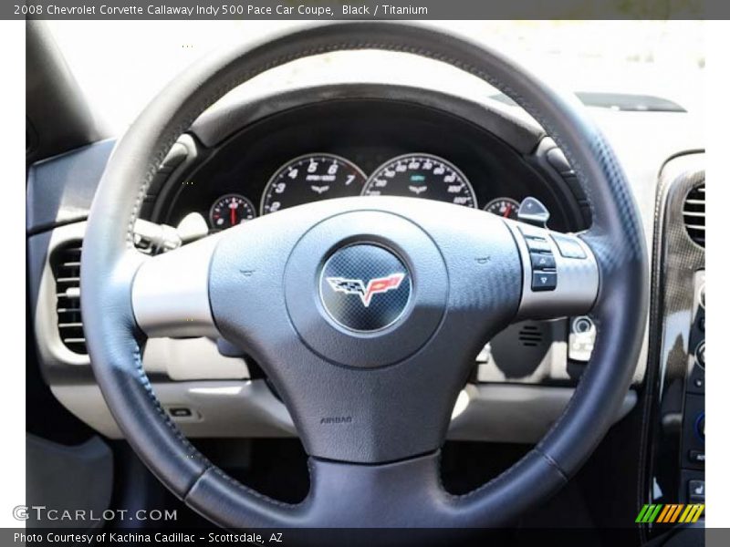  2008 Corvette Callaway Indy 500 Pace Car Coupe Steering Wheel
