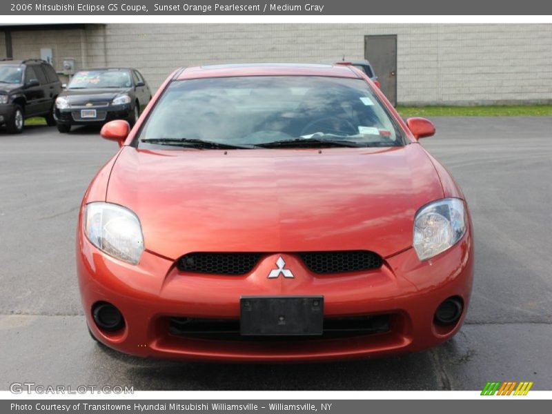 Sunset Orange Pearlescent / Medium Gray 2006 Mitsubishi Eclipse GS Coupe