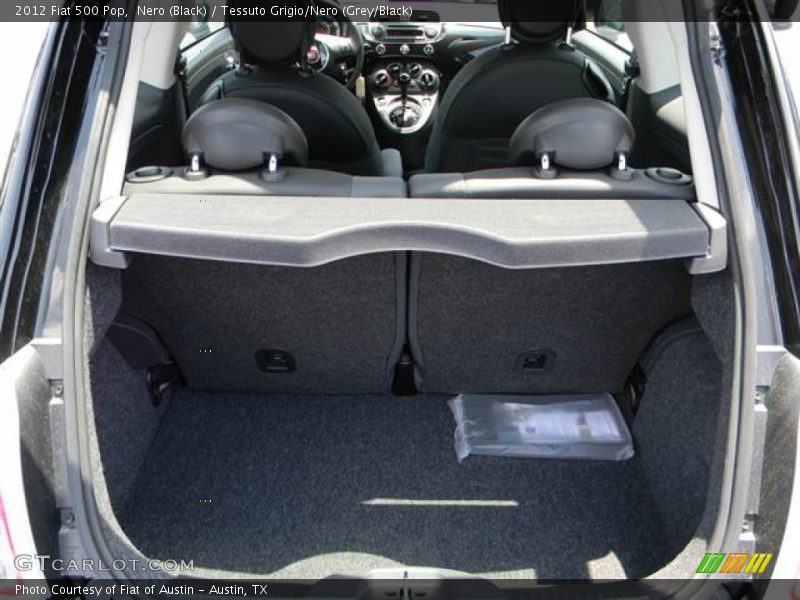 Nero (Black) / Tessuto Grigio/Nero (Grey/Black) 2012 Fiat 500 Pop