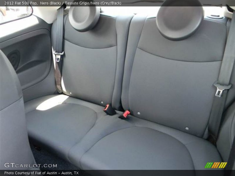 Nero (Black) / Tessuto Grigio/Nero (Grey/Black) 2012 Fiat 500 Pop