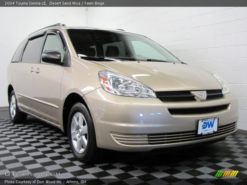 Desert Sand Mica / Fawn Beige 2004 Toyota Sienna LE