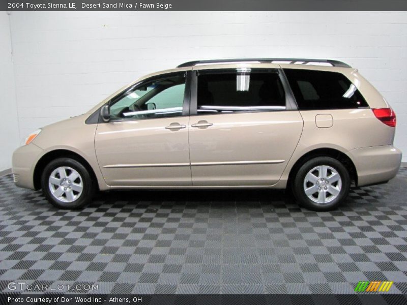 Desert Sand Mica / Fawn Beige 2004 Toyota Sienna LE