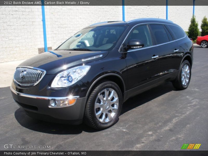 Carbon Black Metallic / Ebony 2012 Buick Enclave AWD