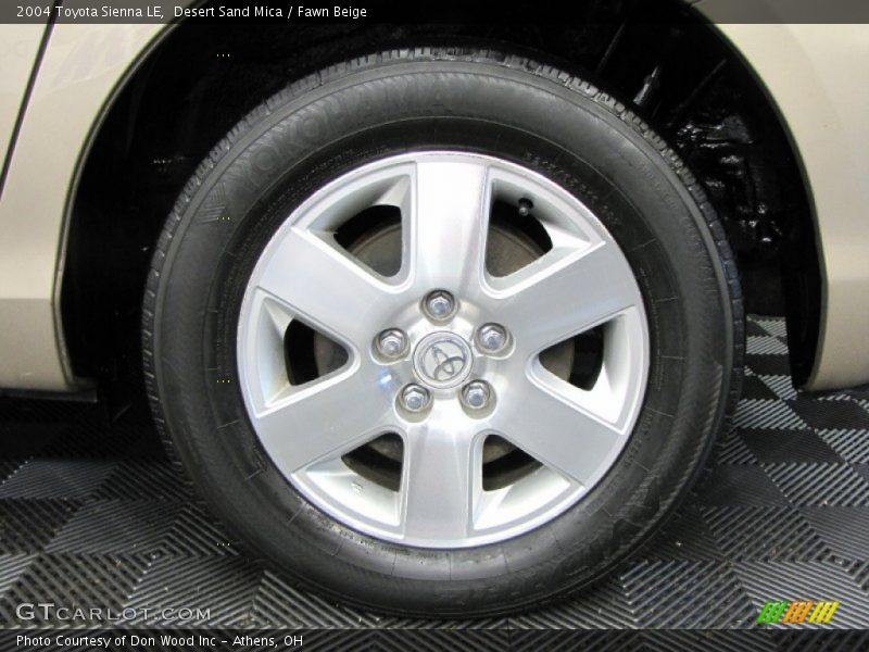 Desert Sand Mica / Fawn Beige 2004 Toyota Sienna LE