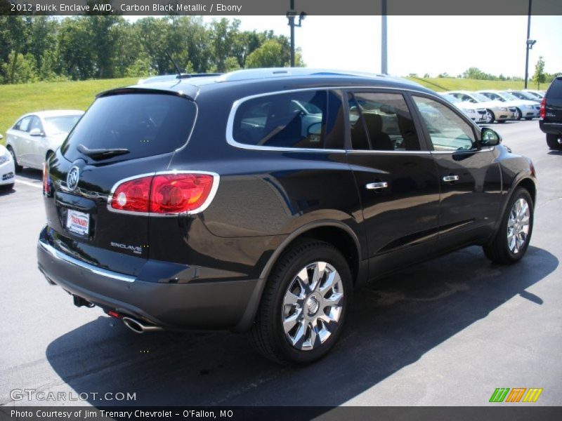 Carbon Black Metallic / Ebony 2012 Buick Enclave AWD