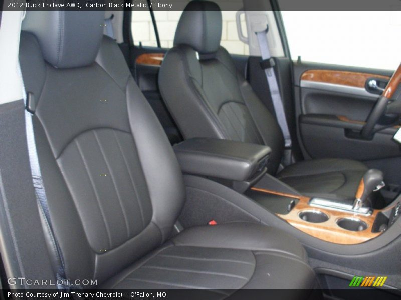 Carbon Black Metallic / Ebony 2012 Buick Enclave AWD
