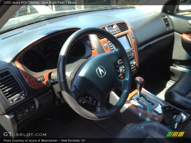 Sage Brush Pearl / Ebony 2005 Acura MDX Touring