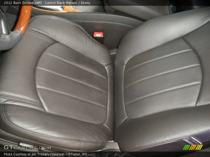 Carbon Black Metallic / Ebony 2012 Buick Enclave AWD