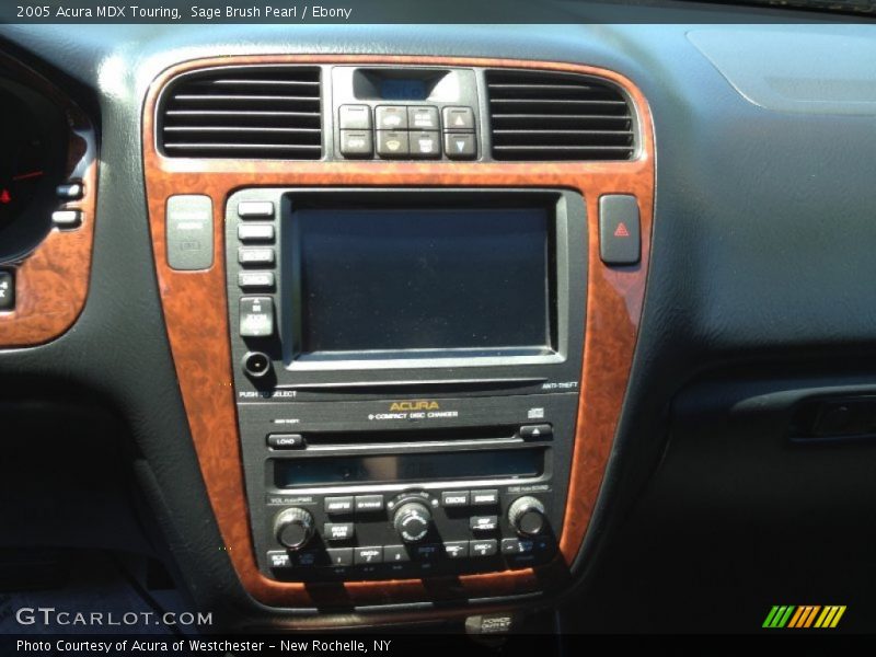 Sage Brush Pearl / Ebony 2005 Acura MDX Touring